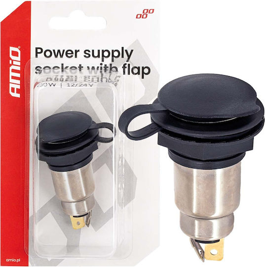 Amio Капак За Захранващ Контакт 12v 24v – 250w 1 Бр 04462/am