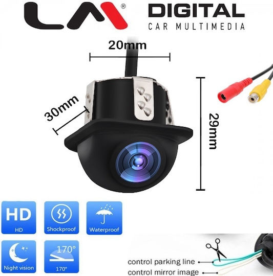 LM Digital Cameră auto pentru mersul înapoi Universal