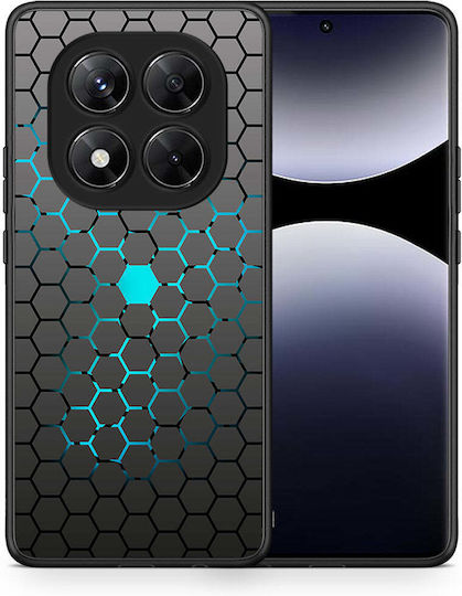 Husă Geometrică Hexagonală Xiaomi Redmi Note 14 Pro 5G Poco X7