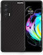 Husă Telefon Carbon Negru Motorola Margine 20 5g