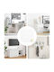 Sticker 2 Pcs White Ø 20 x 0.5 mm Paper White 864627