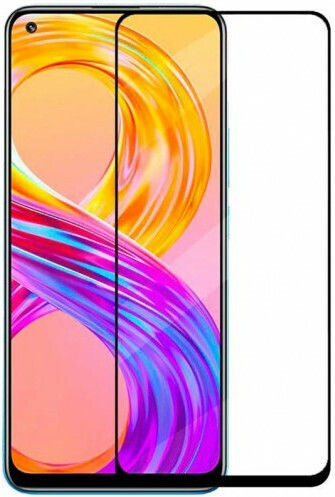 Xiaomi Poco X3 GT Full Glue Tempered Glass 9H Full Screen Cover Anticrash Antishock Black Mobile Screen Protector