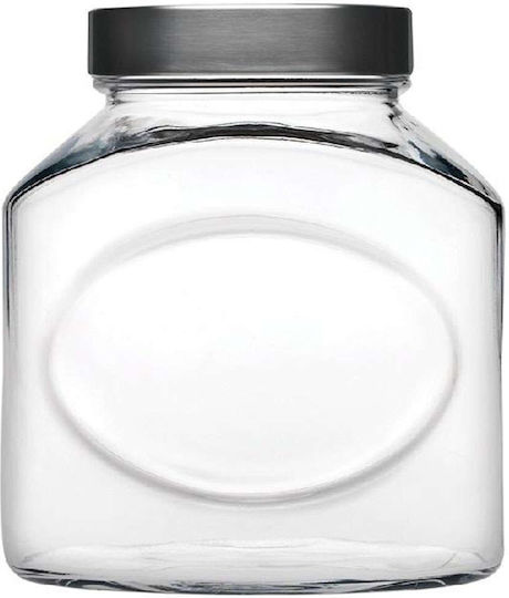 Espiel Elips Vase Allgemeine Verwendung mit Deckel Glas Gray 1000ml