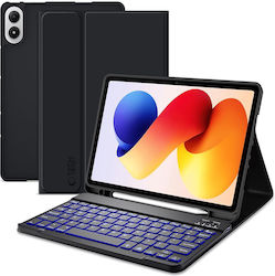 Tech-Protect Flip Cover με Πληκτρολόγιο (Xiaomi Poco Pad M1, Redmi Pad 2 Pro 12.1) Μαύρη Tech-Protect Flip Cover με Πληκτρολόγιο (Xiaomi Poco Pad M1, Redmi Pad 2 Pro 12.1) Μαύρη