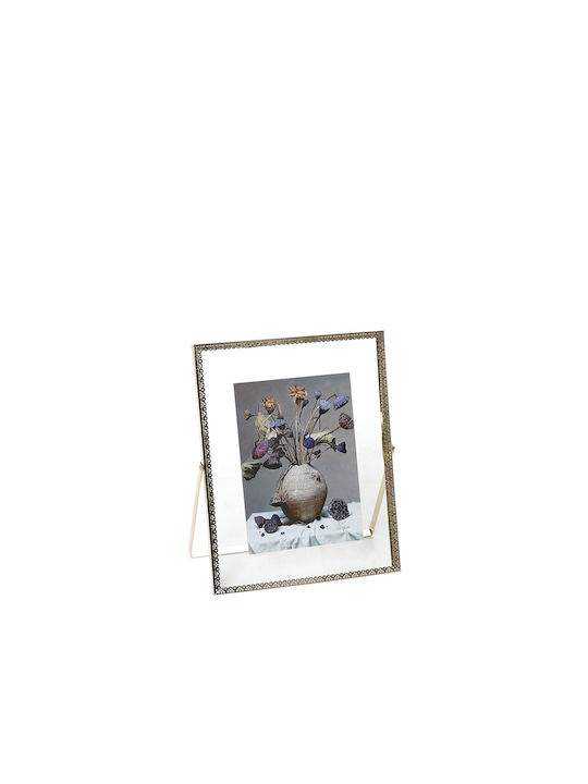 Espiel Metallic Photo Frame With Gold Frame