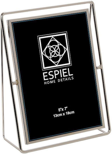 Espiel Photo Frame with Silver Metallic Frame 13x18