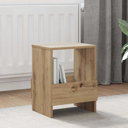 vidaXL Magazine Rack Brown 45x35x30cm 890982