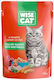 Wise Cat Wet Food for Adult Cats in Pouches with Poultry, Vegetables and Meat 5x100gr
