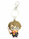 Harry Potter Rubber Keychain 2 Τεμ