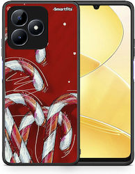 Candy Cane Realme Note 50 Θήκη