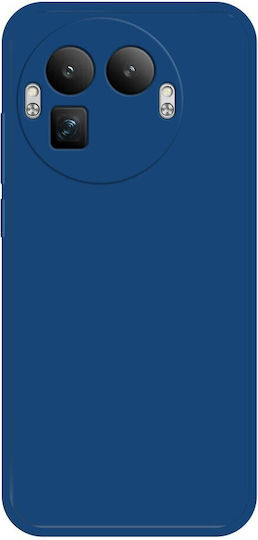 Smooth Back Cover Silicon Albastru (Realme GT 8 Pro)