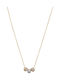 Savvas Design Halskette aus Gold 14K mit Zirkon