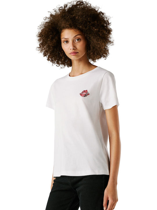 Pepe Jeans Women's T-shirt White