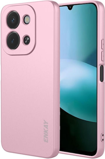 Enkay Back Cover Σιλικόνης Ροζ (Redmi 15C 4G)