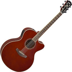 Yamaha Semi-Acoustic Acoustic Guitar Cutaway