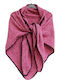 Frauen Wollschal Rosa