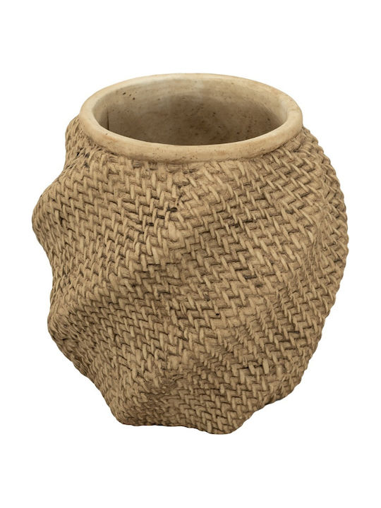 Artekko Cement Κασπώ Τσιμεντένιο Καφέ 25.5x25.5x25.5εκ.