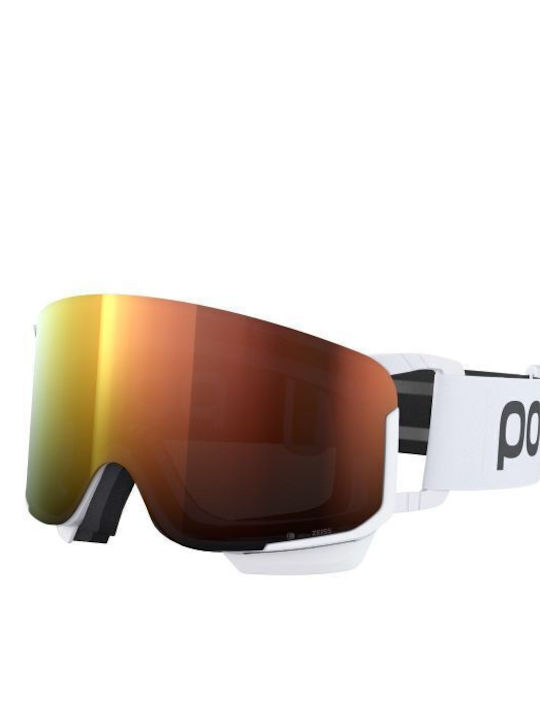 Poc Mid Μάσκα Σκι & Snowboard Ενηλίκων Λευκή