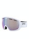 Poc Fovea Mid Μάσκα Σκι & Snowboard Ενηλίκων Λευκή με Φακό Φωτοχρωμικό σε Διάφανο Χρώμα