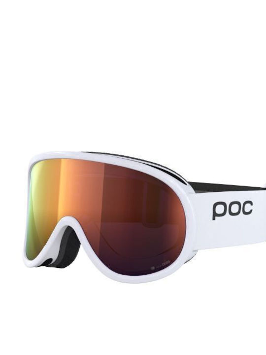 Poc Mid Μάσκα Σκι & Snowboard Ενηλίκων Λευκή με...
