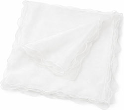 Органза Мисинеза 45x45см Квадратна 50бр Бяла OT174-45 Sale 50%