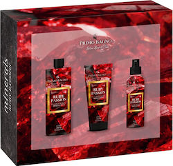 Primo Bagno Ruby Passion Σετ Περιποίησης για Καθαρισμό Σώματος