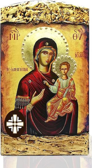 Holy Mary The Guide Saint Mount Athos 30x50