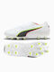 King 20 Match Jr FG/AG Kids Soccer Cleats & Shoes Molded Outsole White