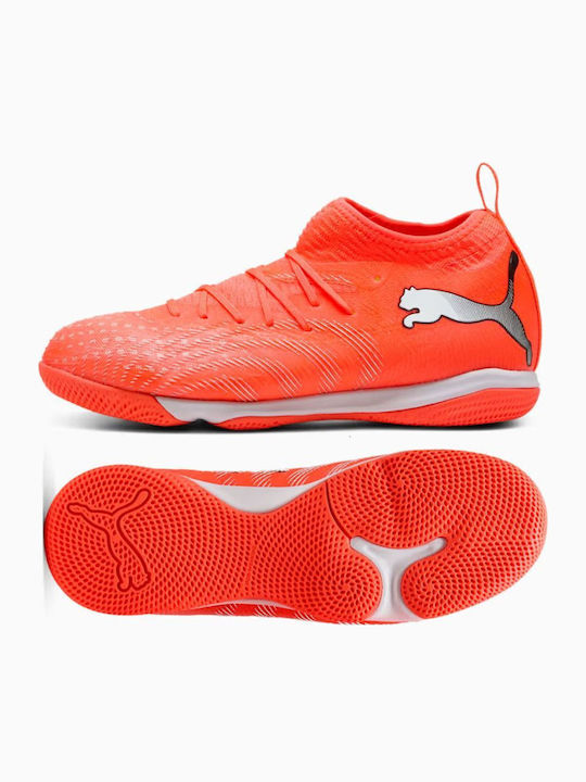 Future 9 Match+ IT Kids Soccer Cleats Indoor Orange