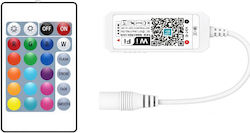 Vencore 6613-10005 Wifi 2.4g Rgbw Controller 12-24v 144-288w Rf Remote Ασύρματο Wifi 2.4g Controller Rgbw Rf Χειριστήριο 12 Volt 144 Watt & 24 Volt 288 Watt Μέγιστο Φορτίο 6613-10005