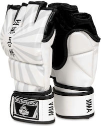 DBX Bushido Γάντια Πυγμαχίας από Συνθετικό Δέρμα για Σάκο Γκρι