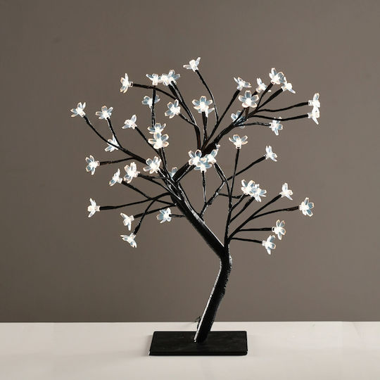 tree Flowers Силикон 36led Лампички Адаптер 24v Dc Студено Бяло Ip20 45cm 3m Черен