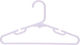 UnicUtil Clothes Hanger White UUUM53X5 5pcs