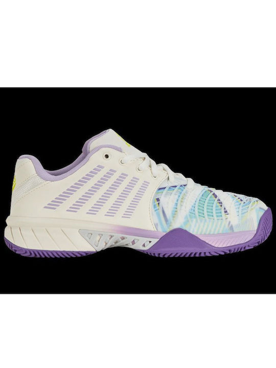 K-Swiss Дамски Сникърси Бели / Лилави
