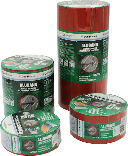 Self-Adhesive Aluminum Tape Red 200mmx10m 1pcs
