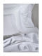Down Town Home Sheet Sets Queen 245x290cm. White 4pcs