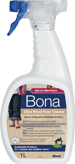 Bona Cleaner Pentru Podele Oiled 1l Spray Lichid De Curățare Pentru Podele Din Lemn Pre-uleiate