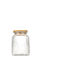 Vas Din Sticlă Capac Din Lemn Kimolos 600ml