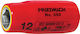 Friedrich Nuss mit Vierkant-Antrieb 1/2" Durchmesser 10mm 1Stück