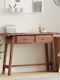 Schreibtisch aus Massivholz Coffee 110x30x79cm