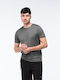 Athletic T-shirt Silver
