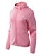 Damen Sweatshirtjacke Rosa