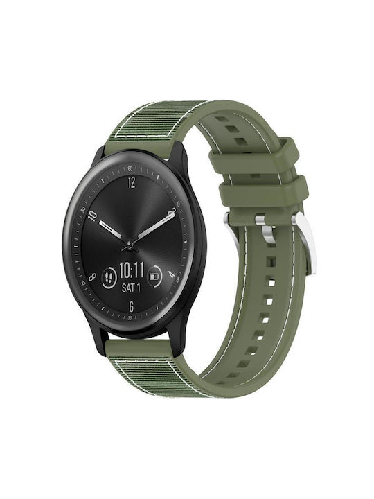 Λουράκι Σιλικόνης Πράσινο (Garmin Vivoactive 5)