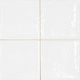 Keros Плочка За под На закрито Сияен 20x20см Blanco