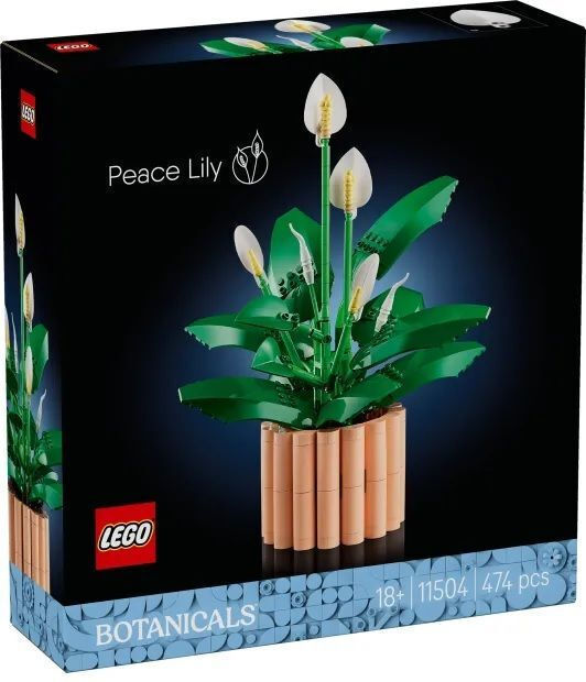 LEGO Botanical Collection Peace Lily για 18+ Ετών 474τμχ