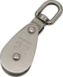 Ραουλα Inox Φ 32mm Στρογγυλα Ραουλα Inox Φ 32mm Στρογγυλα
