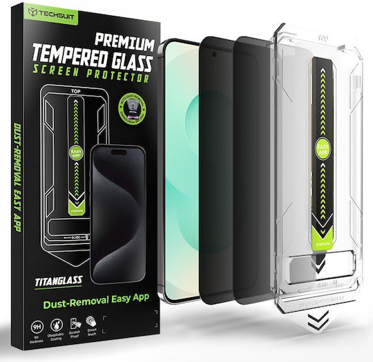 Techsuit Privacy Tempered Glass 2pcs (Galaxy S26+)