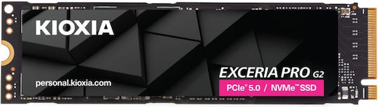 Kioxia Exceria Pro G2 SSD 1TB τύπου M.2 με σύνδεση PCI Express 5.0 LVE10Z1T02G8