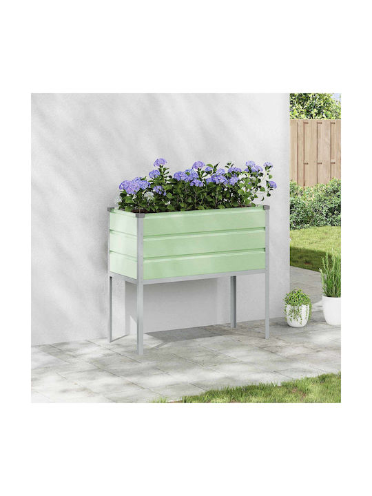 vidaXL Topf Metallisch Pastel Green 100x45x90cm.