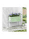 vidaXL Topf Metallisch Pastel Green 100x45x90cm.